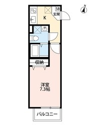 Ａ・ＣＯＲＳＯ太秦の物件間取画像